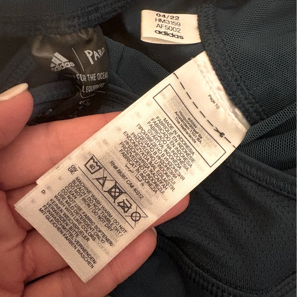 $200! Adidas Parley Padded Cycling Bib, SZ Women’s Small - Picture 11 of 12